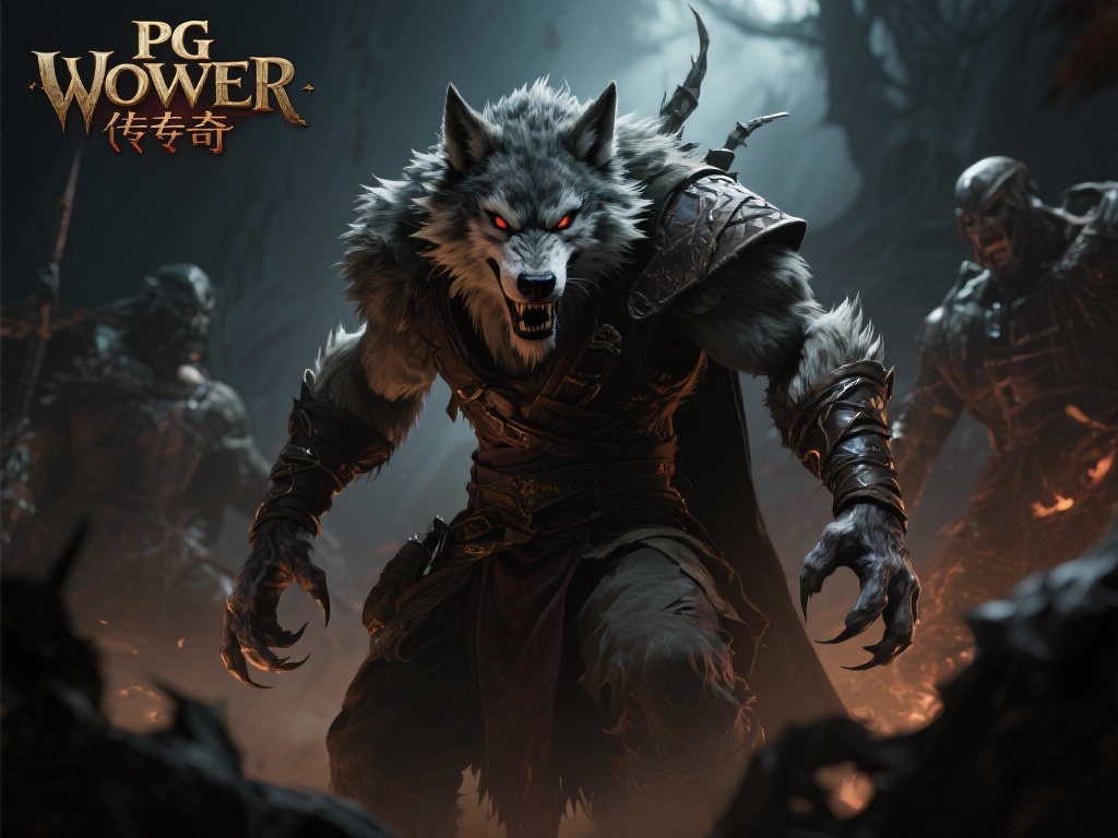 狼人作为西方神话中的经典生物，象征着人类与野兽之间